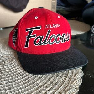Mitchell & Ness Atlanta Falcons Vintage Collection Adjustable Hat